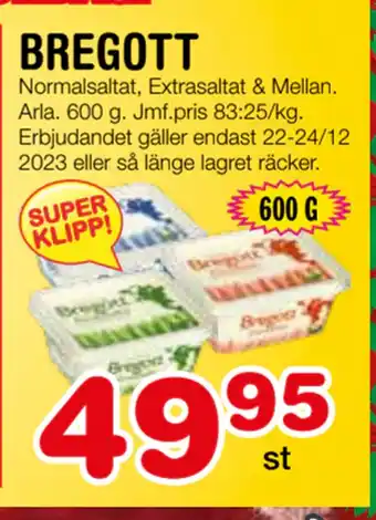 Nya Pulsen Bregott erbjuda