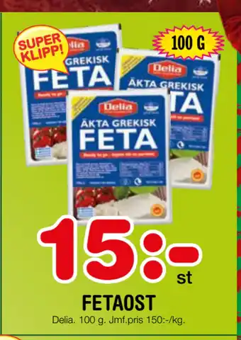 Nya Pulsen Fetaost erbjuda
