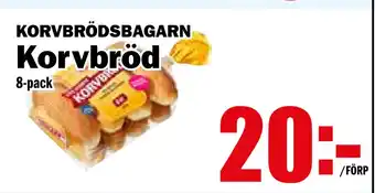 Matdax Korvbröd erbjuda