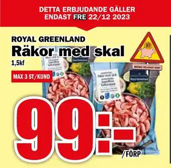 Räkor med skal