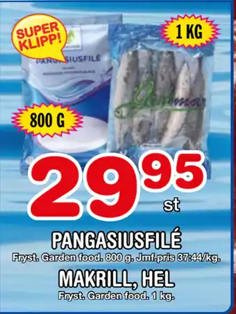 Nya Pulsen Makrill, hel erbjuda