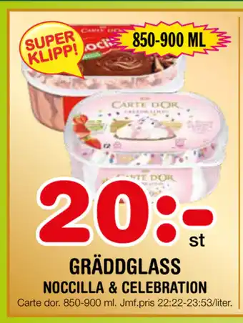 Nya Pulsen Gräddglass erbjuda