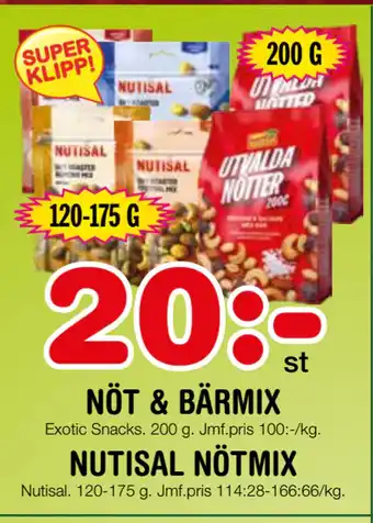 Nya Pulsen Nöt & bärmix erbjuda
