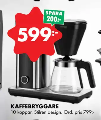 ÖoB Kaffebryggare erbjuda