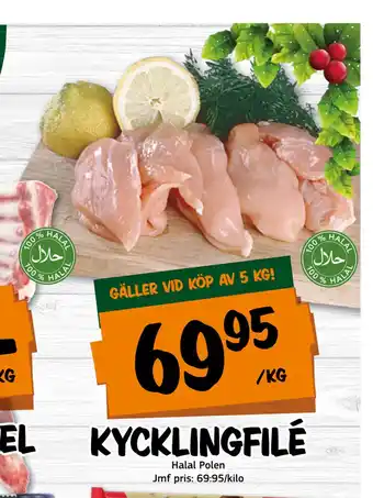 Bazaar Food market Kycklingfilé erbjuda