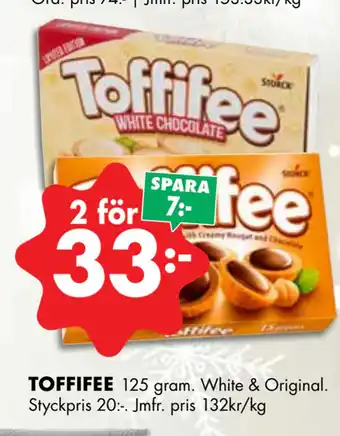 ÖoB Toffifee erbjuda