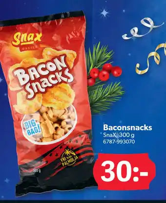 DollarStore Baconsnacks erbjuda
