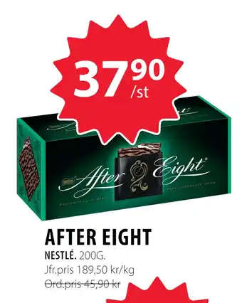 Handlar'n After eight erbjuda
