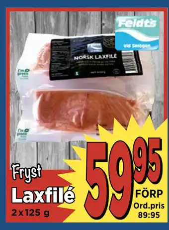 Supergrossen Laxfilé erbjuda