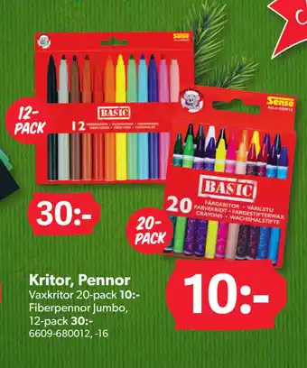 Kritor, pennor