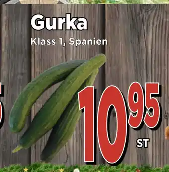 Supergrossen Gurka erbjuda