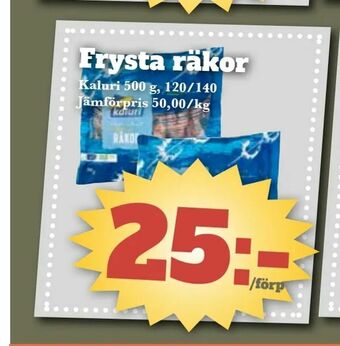 Bonum Matmarknad Frysta räkor erbjuda