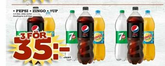 Bonum Matmarknad pepsi • zingo • 7up erbjuda