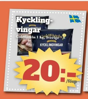 Bonum Matmarknad Kyckling vingar erbjuda