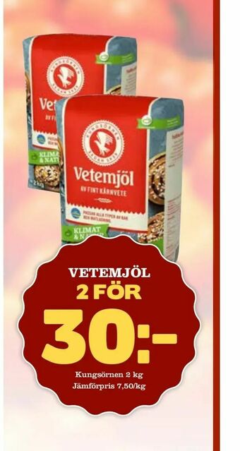 Bonum Matmarknad Vetemjöl erbjuda