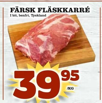 Din Mat Färsk fläskkarré erbjuda