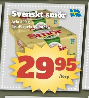 Bonum Matmarknad Svenskt smör erbjuda