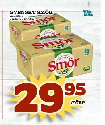 Din Mat Svenskt smör erbjuda