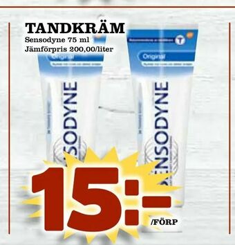 Din Mat Tandkräm erbjuda