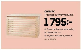 Träskydd luftvärmepump