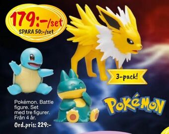 Leklust Pokémon erbjuda