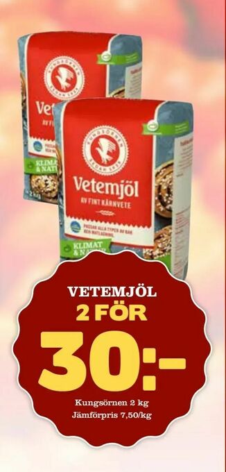 Matboden Ektorp Vetemjöl erbjuda