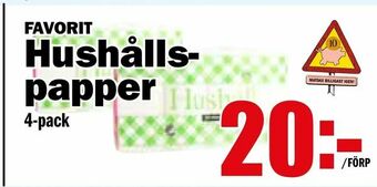 Matdax Hushållspapper erbjuda