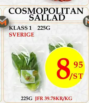 Matmixen Cosmopolitan sallad erbjuda