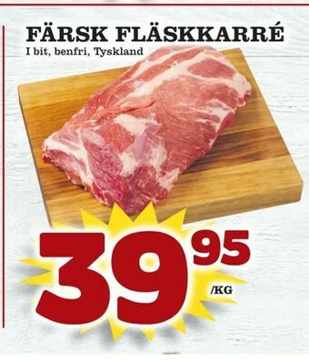 Matvärlden Tensta Färsk fläskkarré erbjuda
