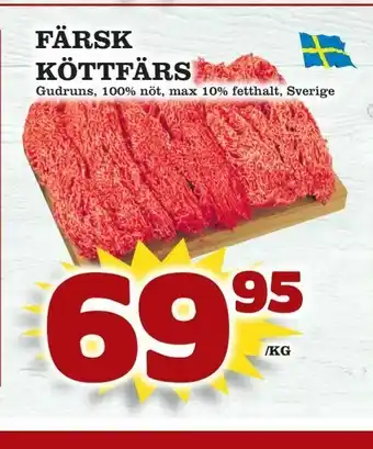 Färsk köttfärs