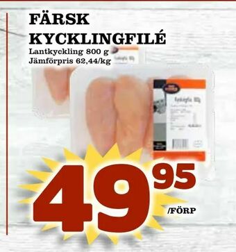Matvärlden Tensta Färsk kycklingfilé erbjuda