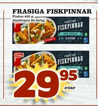 Matvärlden Tensta Frasiga fiskpinnar erbjuda