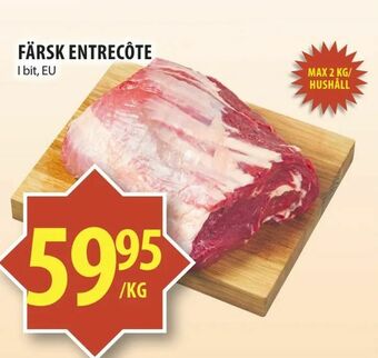 Matvärlden Tensta Färsk entrecôte erbjuda