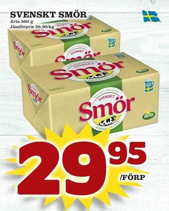 Nya Pulsen Svenskt smör erbjuda