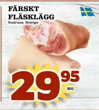 Färskt fläsklägg