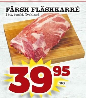 Nya Pulsen Färsk fläskkarré erbjuda