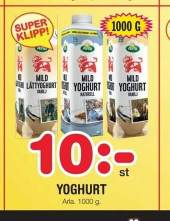 Nya Pulsen Yoghurt erbjuda