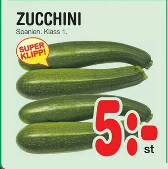 Nya Pulsen Zucchini erbjuda