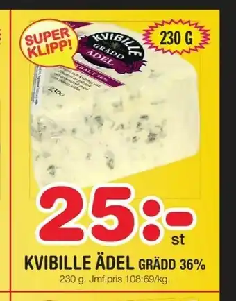 Nya Pulsen Kvibille ädel grädd 36% erbjuda