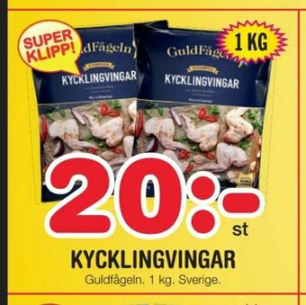 Nya Pulsen Kycklingvingar erbjuda