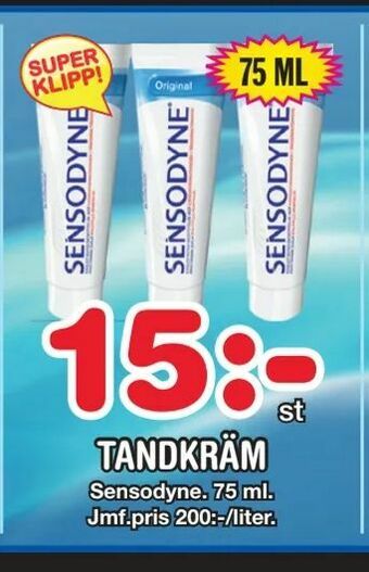 Nya Pulsen Tandkräm erbjuda