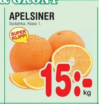 Nya Pulsen Apelsiner erbjuda