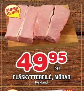 Nya Pulsen Fläskytterfilé, mörad erbjuda
