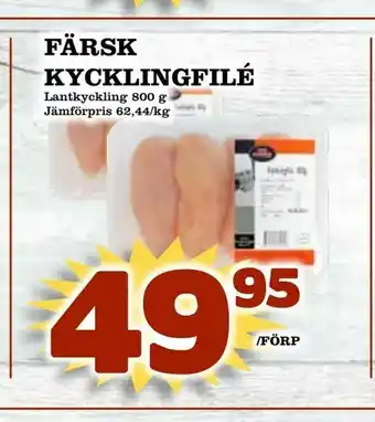 Prisma Mat Färsk kycklingfilé erbjuda