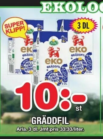 Nya Pulsen Gräddfil erbjuda