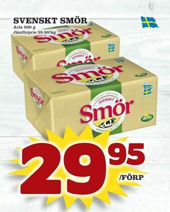 Prisma Mat Svenskt smör erbjuda