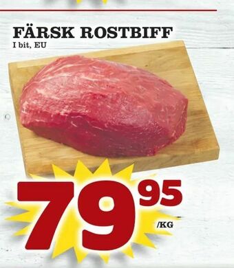 Prisma Mat Färsk rostbiff erbjuda