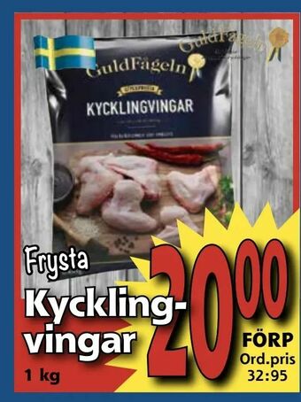 Supergrossen Kycklingvingar erbjuda