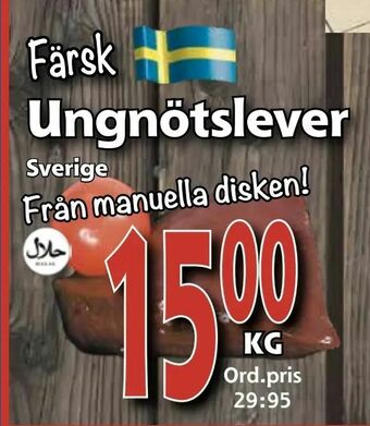 Supergrossen Ungnötslever erbjuda