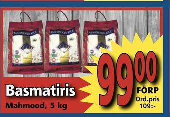 Supergrossen Basmatiris erbjuda